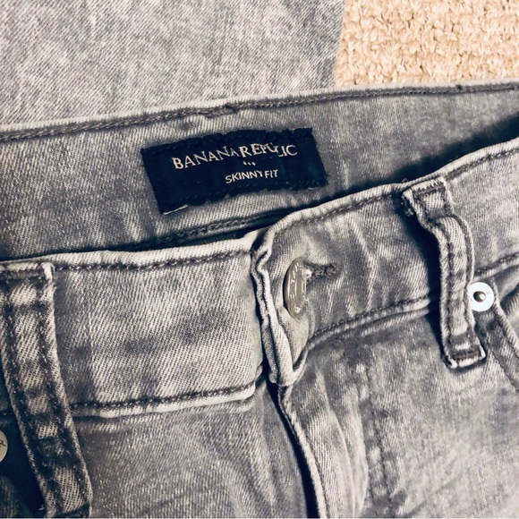 Grey BR stretchy skinny jeans - Picture 2 of 8